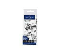 FABER-CASTELL Feutre encre de Chine PITT artist pen étui 6