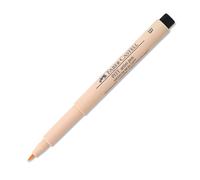 Faber-Castell 167416 - Crayon à encre de Chine Pitt artist pen brush, épaisseur de trait B, couleur 116, couleur chair medium