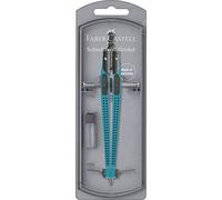 Faber-Castell 174429 compas à secteur Turquoise 1 pièce(s) - Compas à secteur (Turquoise, 39 cm, Allemagne, 1 pièce(s), Boîte en plastique)