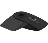 Faber-Castell Gomme en plastique SLEEVE MINI avec étui, noir