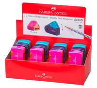 FABER-CASTELL Taille-crayon double SLEEVE, assorti