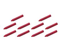 Faber-Castell 187101 Grip Gomme triangulaire 2001 (10 x rouges)