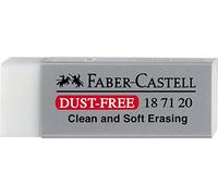 Faber-Castell 187120-BOX20 Dust Free Eraser - White