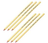 FABER-CASTELL 205048 - Crayon à effacer Perfection, pour crayons à papier et de couleur, 6 pièces