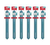FABER-CASTELL 205242 - Règles 30 cm, 6 pièces, règles incassables Sparkle ocean avec champ pour le nom