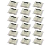 FABER-CASTELL 205266 - Gomme Art Eraser blanc, 18 gommes dans boîte plastique