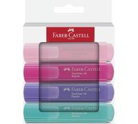Faber-Castell Surligneur Textliner 46 Pastel – étui de 4