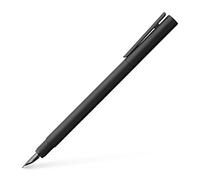 Faber-Castell 342303 - Stylo plume Neo Slim en métal, largeur de plume B, noir