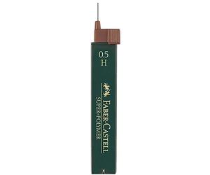Faber-Castell 511211 Lot de 12 Mines Super Polymère 0,5 mm H
