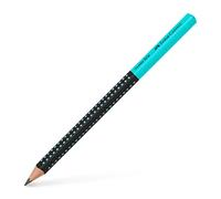 FABER-CASTELL Crayon graphite Jumbo GRIP TWO TONE,turquoisee