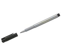 Faber-Castell Feutre PITT Artist Pen – Pointe 1,5 mm – Encre de Chine – Argenté