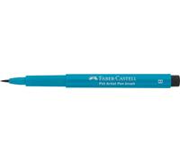 Faber-Castell Feutre PITT Artist Pen – pointe pinceau, stylo B – turquoise cobalt