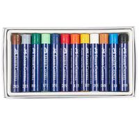 Faber-Castell 621684 Lot de 12 Pastels à l'Huile Multicolore