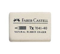 Faber-Castell 7041-40 Gomme À Effacer Blanc