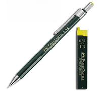 Faber-Castell 9065 Mines fines 0,5 mm HB, Dose + Stift, 1