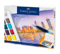 Faber-Castell – Peinture aquarelle en godets – Creative Studio 169736 – 36 couleurs