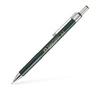 Faber-Castell B-136500 - Porte-mine TK-Fine avec gomme et 3 mines fines de trait 0,5 mm - Graduation HB - Noir