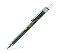 Faber-Castell B-136700 - Porte-mine TK-Fine avec gomme et 3 mines fines graduées HB - Trait 0,7 mm - Noir