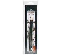 Faber-Castell b-9000 - 2B-2 - Blister avec 2 crayons graphite CASTELL 9000, graduation 2B