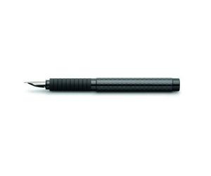 Faber-Castell Basic Stylo Plume Plume Extra-Fine Carbone Noir Import Royaume Uni