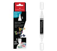 Faber-Castell Black Edition Shake & Paint Marqueur acrylique - Blanc