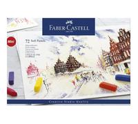 FABER-CASTELL Boîte 72 Demi Pastels Carrés Tendres