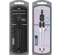 FABER-CASTELL Compas à réglage rapide DARK & BRIGHT, assorti