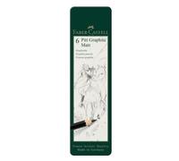 Faber Castell Box 6 Pitt Graphite Matt 4005401152071 Crayons Lot Srt Pack Art Artiste Dessin Scolaire Comasound Kartel Csk Online