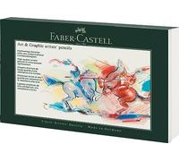 FABER-CASTELL - Coffret Art & Graphic, 36 crayons mine et couleur
