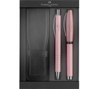 Faber-Castell - Coffret cadeau Essentio aluminium rosé 3 pièces