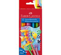 Faber-Castell Coffret de 24 crayons aquarellables + pinceau