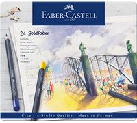 Faber-Castell - Coffret de crayons de couleur Goldfaber, 24 pièces