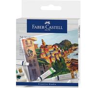 Faber-Castell – Set de peintures à l'huile 379524 – 24 tubes de 9 ml – pour débutants et artistes