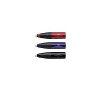 Faber-Castell Combination Gomme-Taille-Crayons, Rouge / Bleu