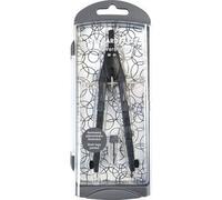 FABER-CASTELL Compas à réglage rapide, articulé, anthracite