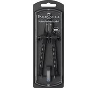 FABER-CASTELL - Compas à réglage rapide Factory noir