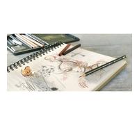 FABER-CASTELL Craie pour artistes PITT, noir brûlé