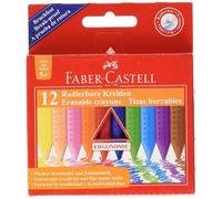 Faber-Castell Craies Plastiques Grip Effacables 12x