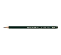 Faber-Castell Crayon Castell 9000 – Hexagonal – Dureté 6B