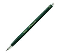 Faber-Castell Porte-mine TK 9400 – Mine 2 mm, dureté 2H – Corps vert (1 pièce)