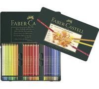 Faber-Castell crayon de couleur Polychromos étui métallique de 60 pièces