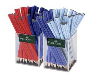 FABER-CASTELL Crayon de papier Jumbo GRIP, 2 pots