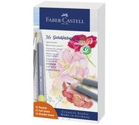 FABER-CASTELL Crayon GOLDFABER Aquarelle, boîte métal de 36
