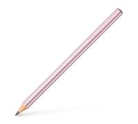 Faber-Castell Crayon graphite Jumbo Sparkle – Rose métallique