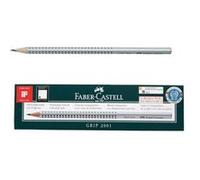 Faber-Castell Crayons à papier GRIP 2001 Graphite HB – Lot de 12