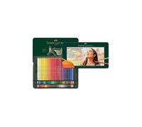Faber-Castell Crayons de couleur Polychromos, coffret métallique de 102 crayons