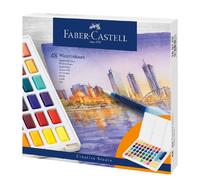 Faber-Castell Creative Studio Boîte de 48 aquarelles en godet