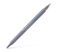 Faber-Castell Creative Studio Goldfaber Aqua Double marqueur gris chaud III Marqueur unique pour art, artisanat, dessin, croquis, maison, école, université, coloriage
