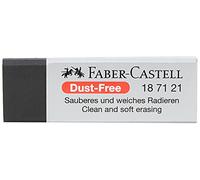 FABER-CASTELL Gomme en plastique DUST-FREE, noir