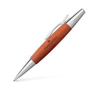 Faber-Castell E-Motion Porte-mine en bois de poirier marron et chrome - 1,4 mm